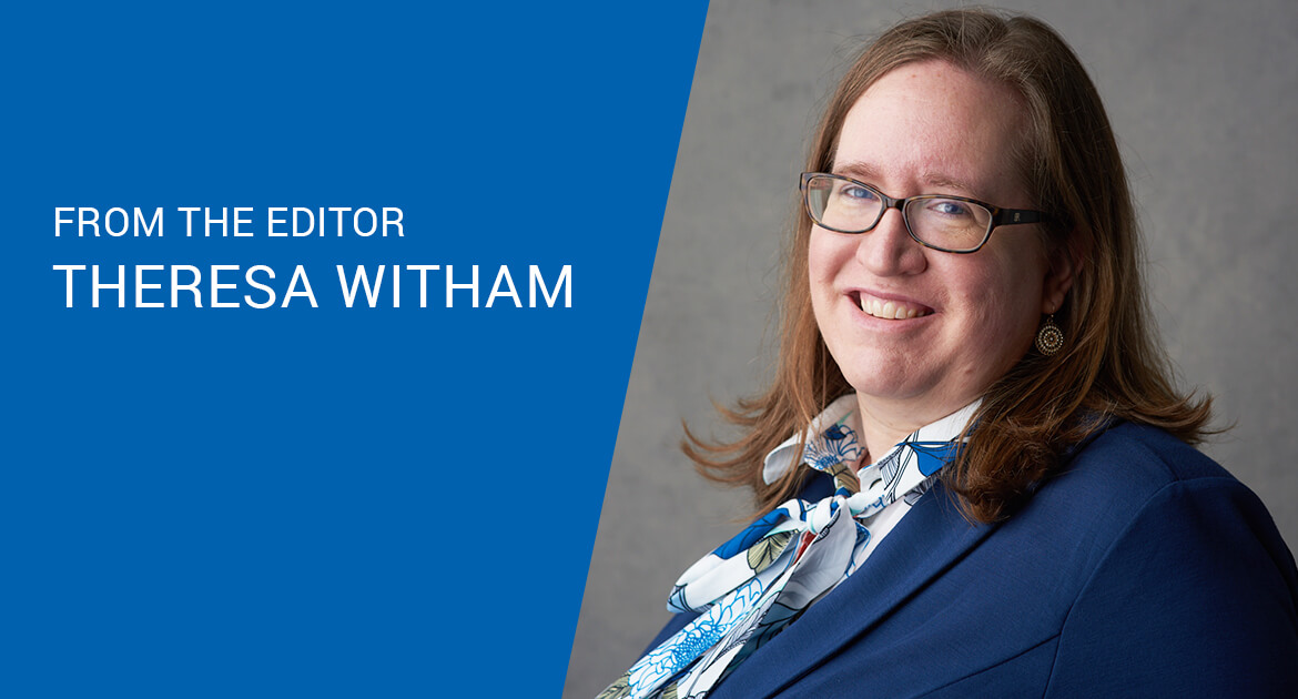 Theresa Witham, managing editor and publisher at CUES