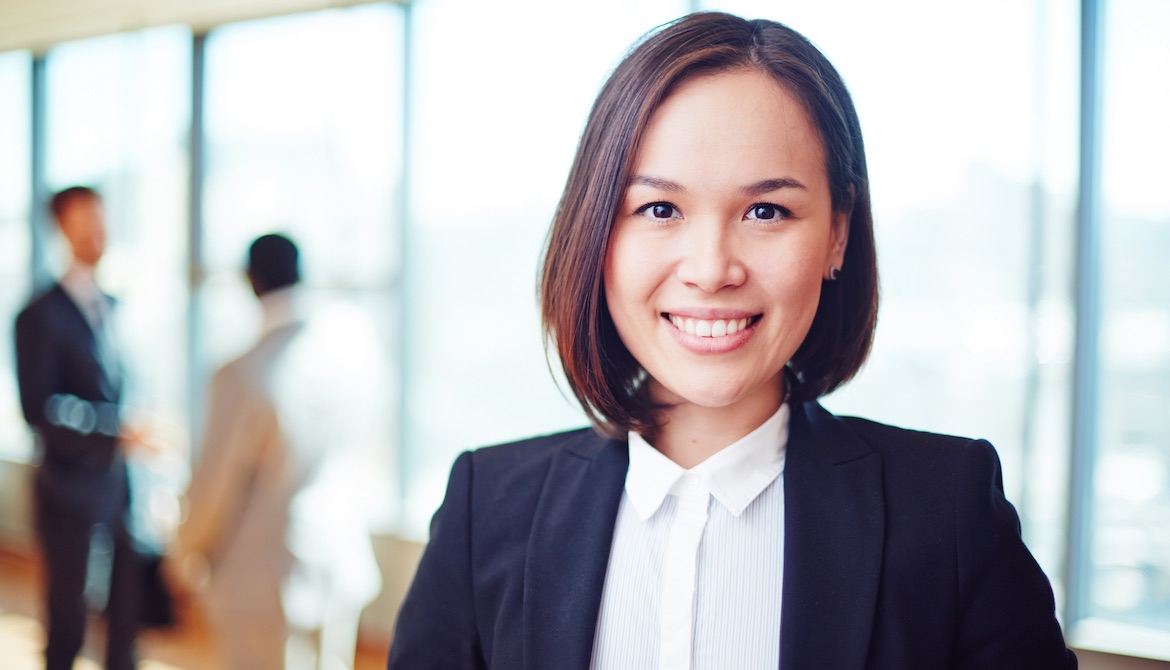 Smiling Business Woman