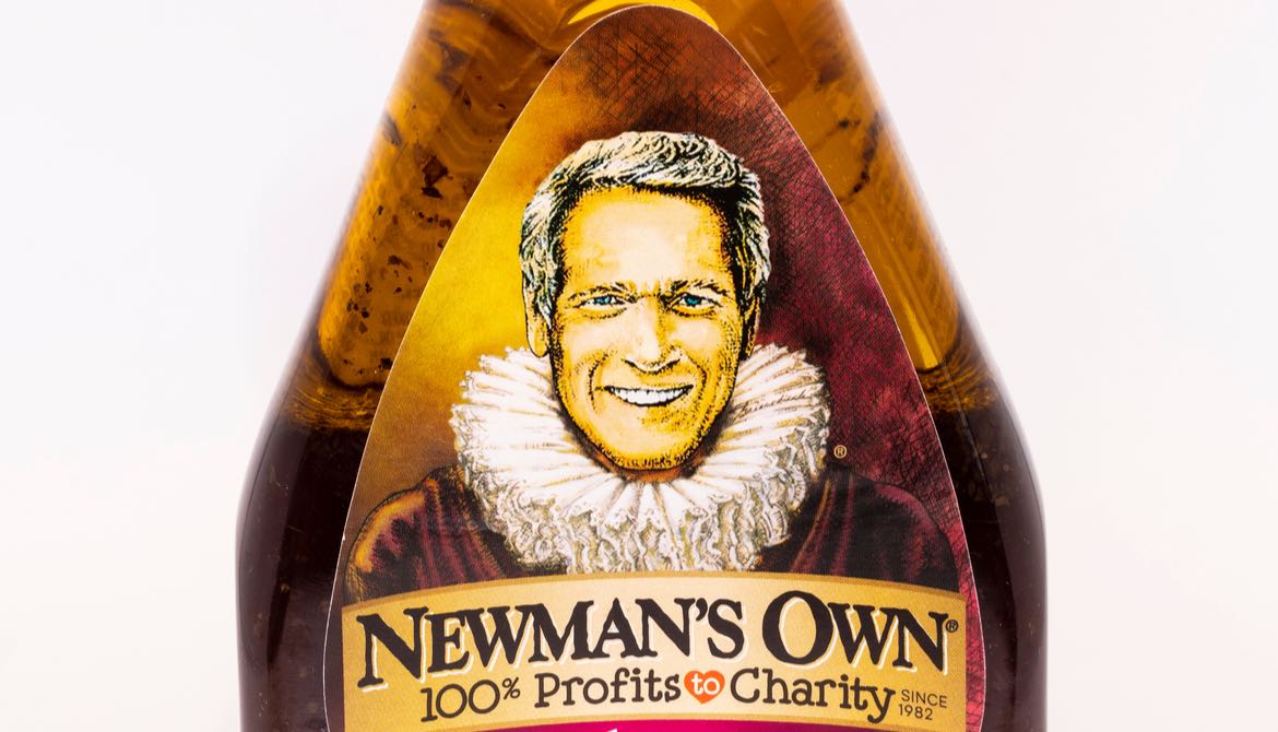 newman's own salad dressing bottle