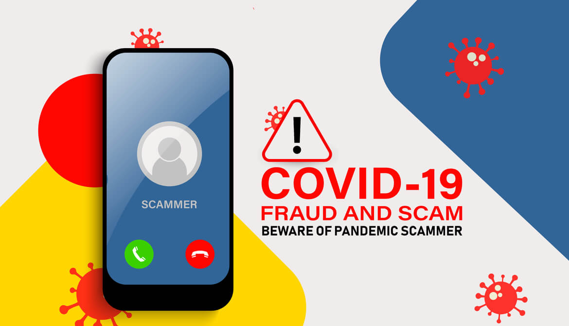 smartphone, coronavirus, fraud