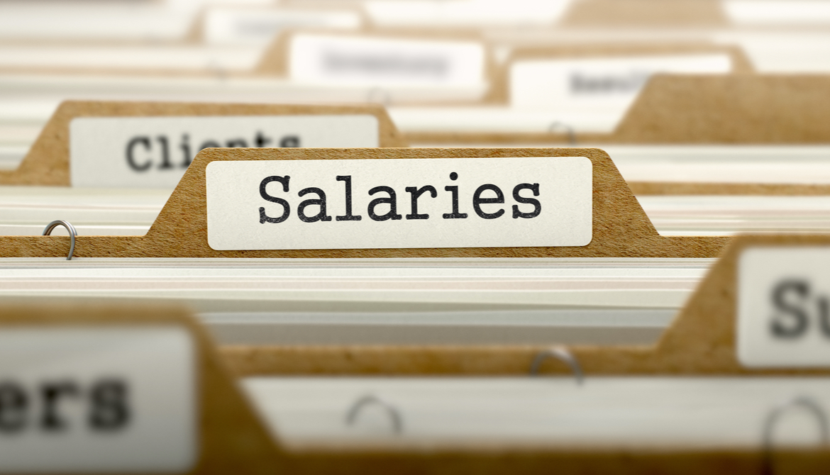 Salaries manila folder