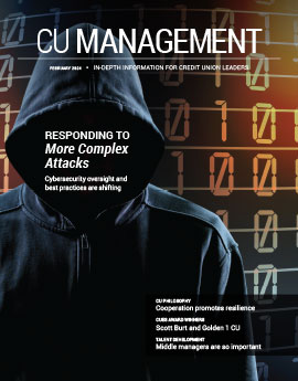 February 2024 CU management magazine cover