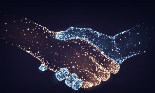 digital handshake