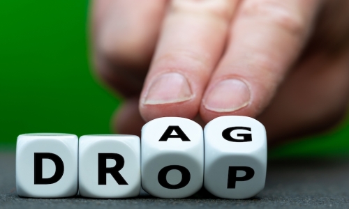 drag drop blocks fingers